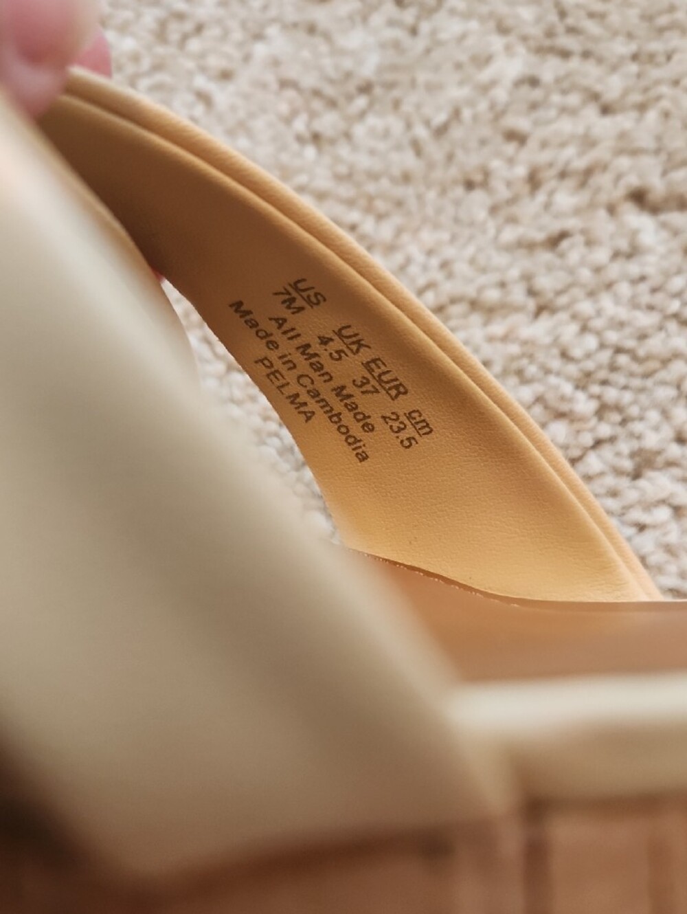 Franco Sarto Beige Crisscross Ankle-Strap Wedge Sandals - Picture 5 of 6